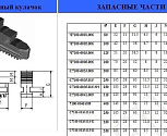 Кулачки обратные  d250 3-250.234.015  (Гродно)