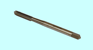 Метчик М 3,0 (0,5)х11х56 м/р.Р18 удлиненный, усиленный хв-к d3.5мм DIN371 "CNIC" 