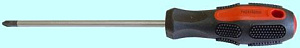 Отвертка Крестовая  №2 260мм (р.ч. 150мм) с магнитным наконечником "CNIC" (KT 2118-6) 