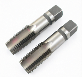 Метчик 1 1/8" UNF 60° Р6АМ5 дюймовый, м/р., комплект из 2-х шт. (12 ниток/дюйм) DIN351 "CNIC" 