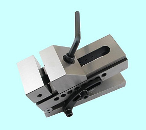 Тиски Станочные синусные 100мм прецизионные сталь. неповоротные быстрозажимные, // и перпенд. 0,005/100 HRС 58-62 "TLX" 