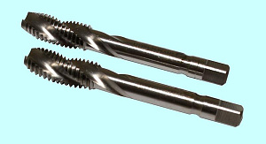 Метчик М10,0 (1,5) м/р. Р6АМ5 винтовая канавка комплект из 2-х шт. 