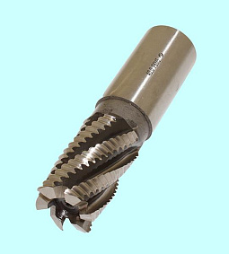 Фреза Концевая d36,0х 53х133 ц/х Р6АМ5  Z=6 обдирочная со стружколомом "CNIC" dхв-32мм 