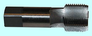 Метчик G 1" Р9 трубный цилиндрический, м/р. (11 ниток/дюйм) для глухих отверстий. 