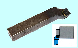 Резец Подрезной отогнутый 25х25х140 Т15К6 левый DIN 4977 "CNIC" 