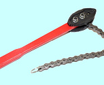 Ключ Трубный цепной односторонний (кованный) до  1 1/2" (49мм) L-350мм (TD06H1.5) "CNIC"