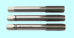 Метчик М10,0 (1,5) м/р. Р18 комплект из 3-х шт. 