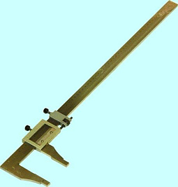 Штангенциркуль 250-630 ШЦ-III (0,1)  кл.т.1 Н-80мм "СтИЗ" (с поверкой) 
