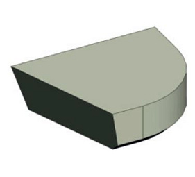 Пластина 06050 Т15К6 правая(12х10х4х6х18гр) (для подр. и расточных резцов под глухие отв.) 