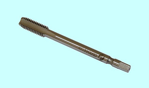 Метчик М22,0 (2,5)х34х140 м/р.Р6М5К5 удлиненный, проходной хв-к d18.0мм DIN376 "CNIC" 