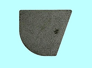 Пластина 06060 Т15К6 левая (12х10х4х18гр) (для подр. и расточных резцов под глухие отв.) 