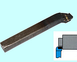 Резец Подрезной отогнутый 12х12х100 ВК8 левый DIN 4977 "CNIC"