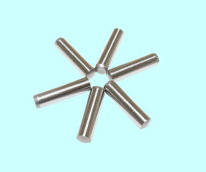 Штифт цилиндрический d 6,0х 70мм ГОСТ 3128-70, исполнение 1 