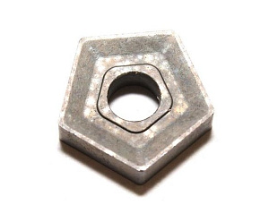 Пластина PNUM  - 130412  Т15К6 (Н10) пятигранная dвн=8мм (10114) со стружколомом 