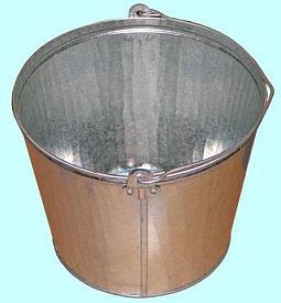 Ведро оцинкованное 15л. 