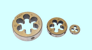 Плашка М  2,0 х 0,25 dнар.16мм Р6АМ5  6h "TLX" 