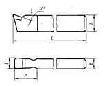 Резец Чистовой широкий 32х20х170 Т5К10 (2120-0054)