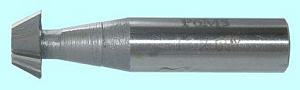 Фреза Для пазов "ласточкин хвост" 20,0х63х 8,0х12х55° Р6М5 ц/х обратный конус "CNIC" 