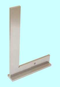 Угольник УШ   150х100  поверочный слесарный с широким осн. кл.т.1 DIN 875 "TLX" (ZT07-B120) нерж. сталь 