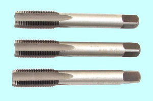 Метчик М24,0 х 1,5 9ХС ручной, комплект из 3-х шт. "CNIC" 