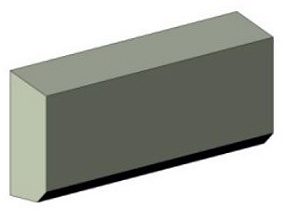 Пластина 24170 ВК8 (14х9х3,5) (для дисковых концевых и торцево-цилиндрич. фрез к агрегатным станкам 